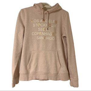 H&M LOGG European City Graphic Link Hoodie!